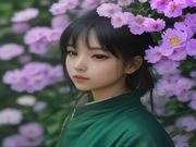 4K电影画质对比测试图，左侧1080P与右侧4K细节放大对比，清晰度差异一目了然